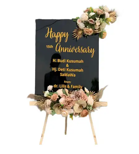 Papan Bunga Akrilik Gondo